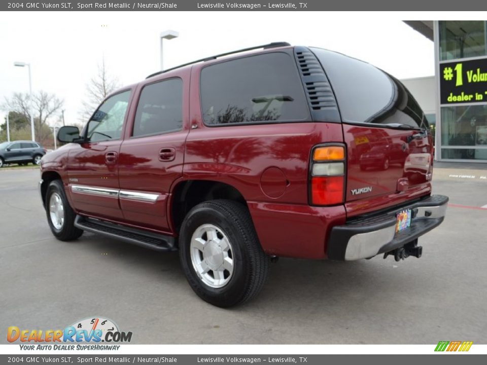 2004 GMC Yukon SLT Sport Red Metallic / Neutral/Shale Photo #3