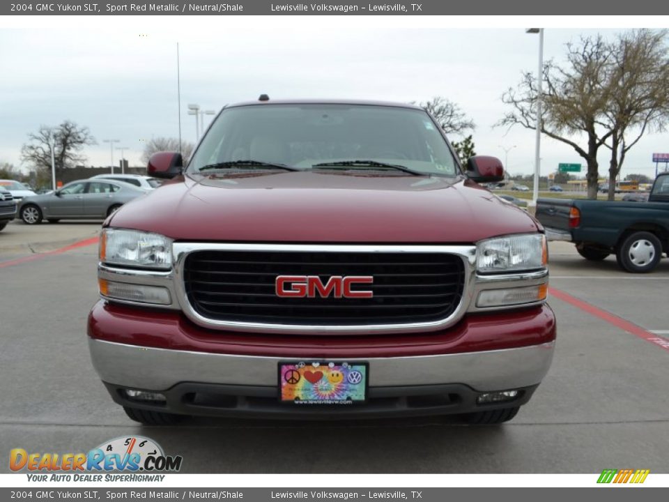 2004 GMC Yukon SLT Sport Red Metallic / Neutral/Shale Photo #8