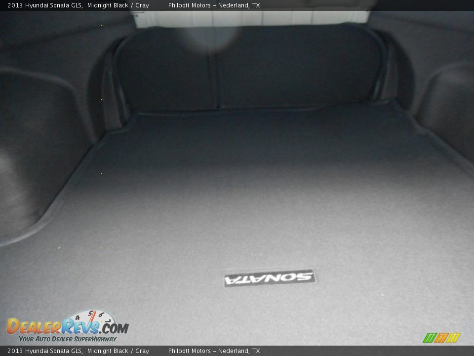 2013 Hyundai Sonata GLS Midnight Black / Gray Photo #17