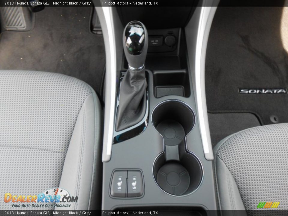 2013 Hyundai Sonata GLS Midnight Black / Gray Photo #30