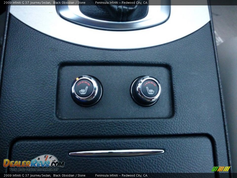 2009 Infiniti G 37 Journey Sedan Black Obsidian / Stone Photo #29