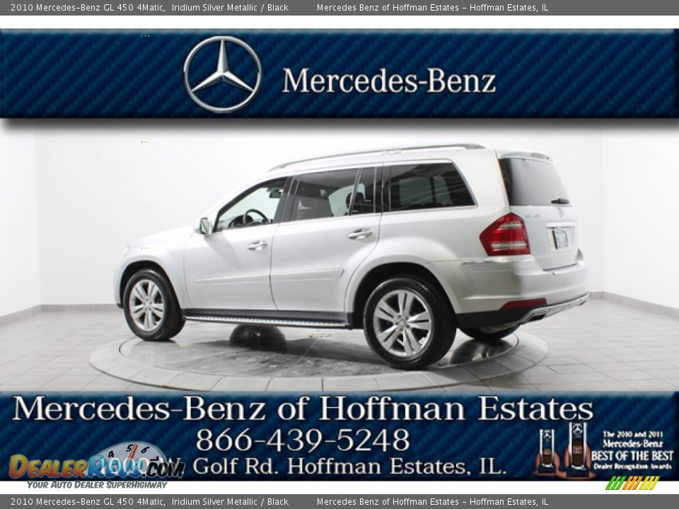 2010 Mercedes-Benz GL 450 4Matic Iridium Silver Metallic / Black Photo #5