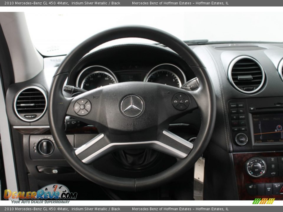 2010 Mercedes-Benz GL 450 4Matic Iridium Silver Metallic / Black Photo #7