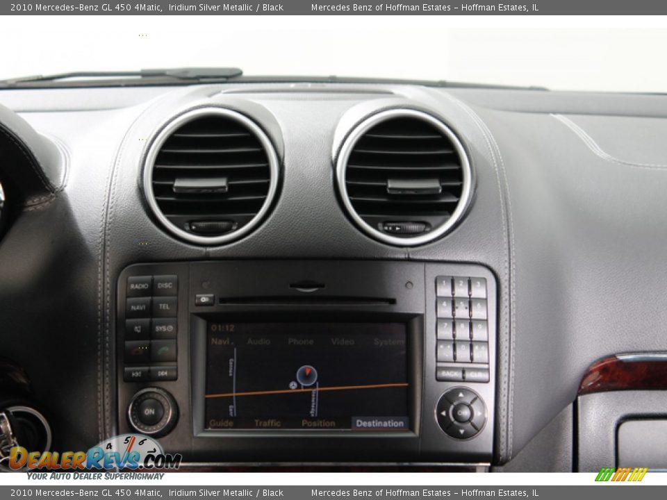 2010 Mercedes-Benz GL 450 4Matic Iridium Silver Metallic / Black Photo #10