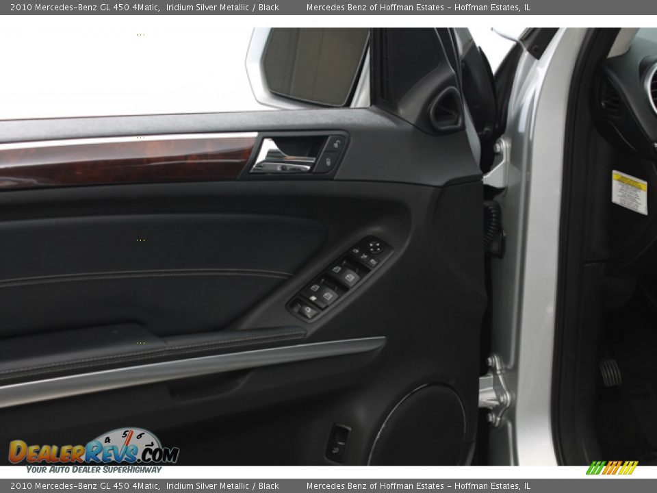 2010 Mercedes-Benz GL 450 4Matic Iridium Silver Metallic / Black Photo #16