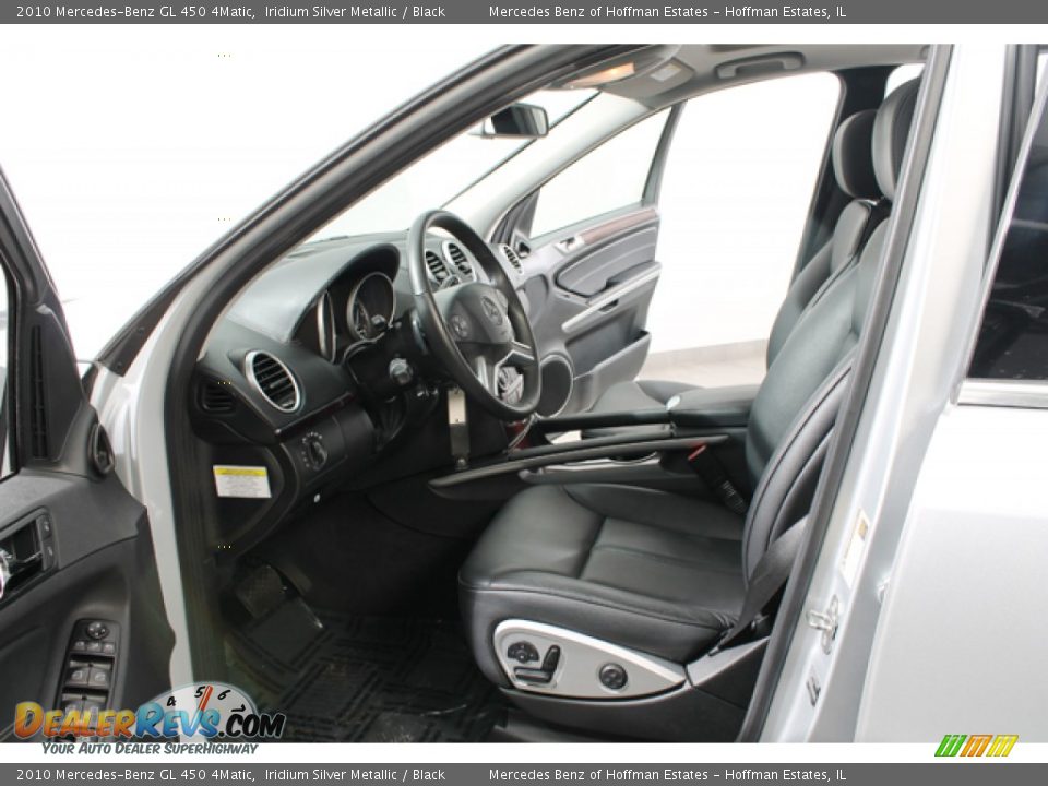 2010 Mercedes-Benz GL 450 4Matic Iridium Silver Metallic / Black Photo #17