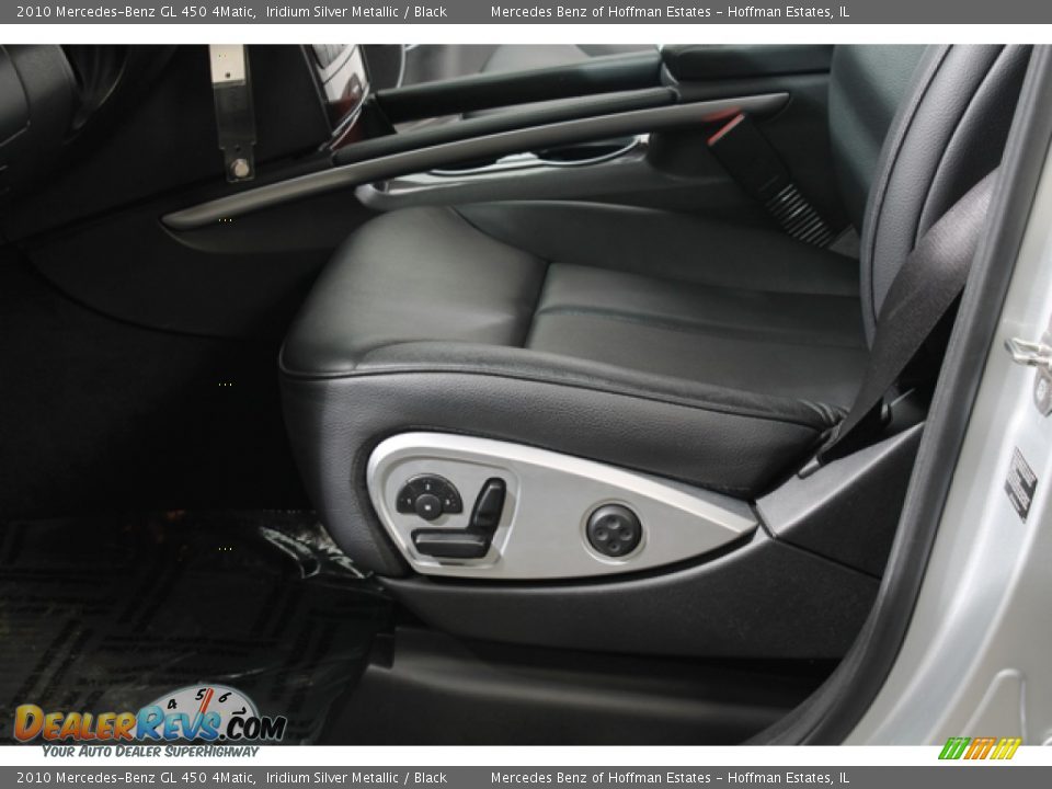 2010 Mercedes-Benz GL 450 4Matic Iridium Silver Metallic / Black Photo #19