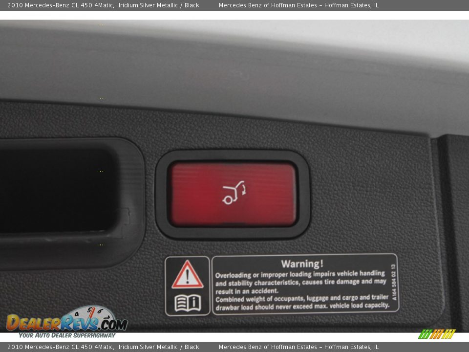 2010 Mercedes-Benz GL 450 4Matic Iridium Silver Metallic / Black Photo #22