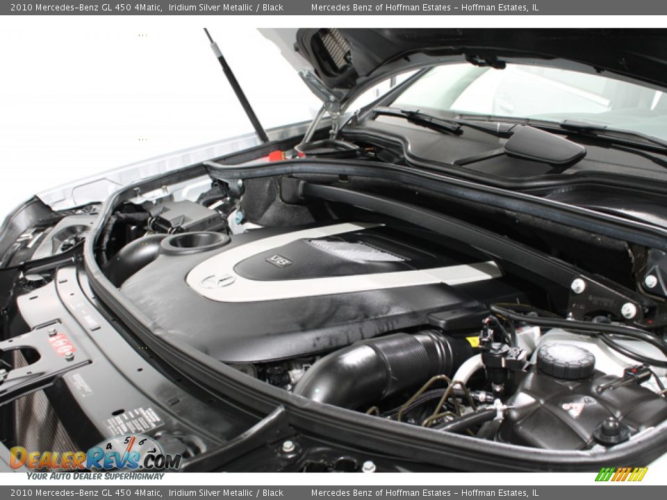 2010 Mercedes-Benz GL 450 4Matic Iridium Silver Metallic / Black Photo #25