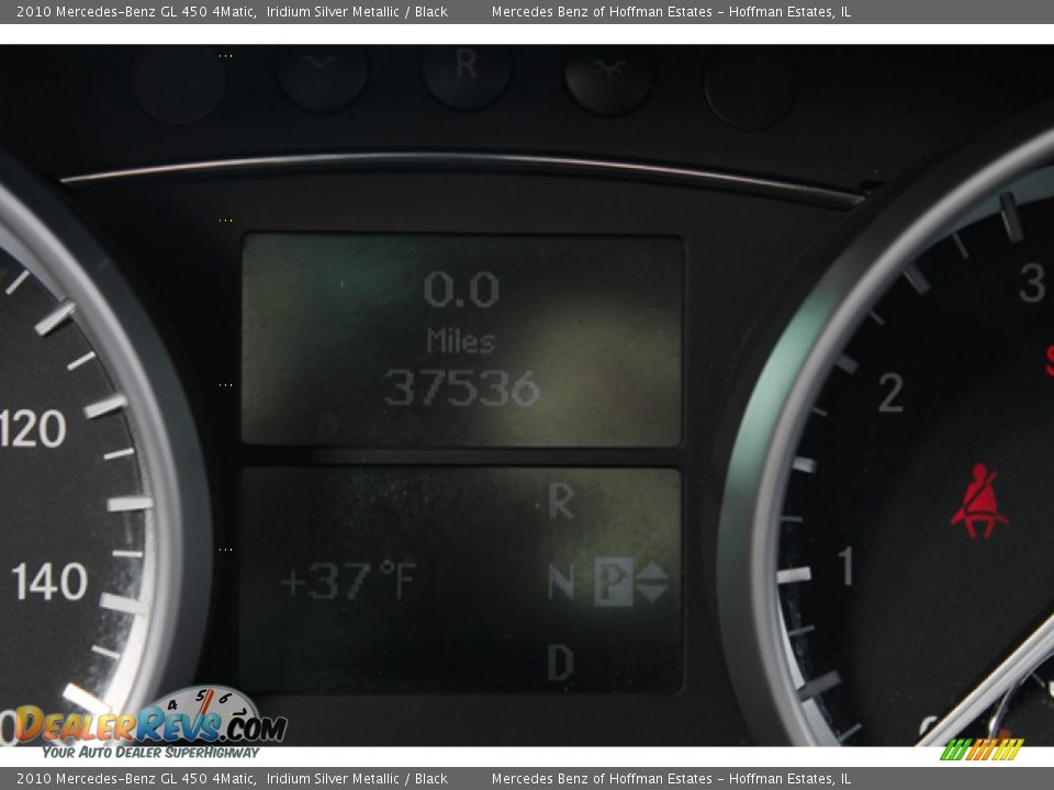 2010 Mercedes-Benz GL 450 4Matic Iridium Silver Metallic / Black Photo #26