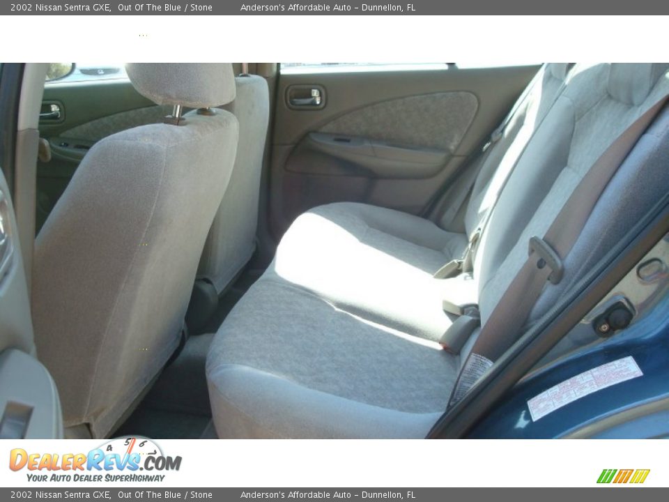 2002 Nissan Sentra GXE Out Of The Blue / Stone Photo #12