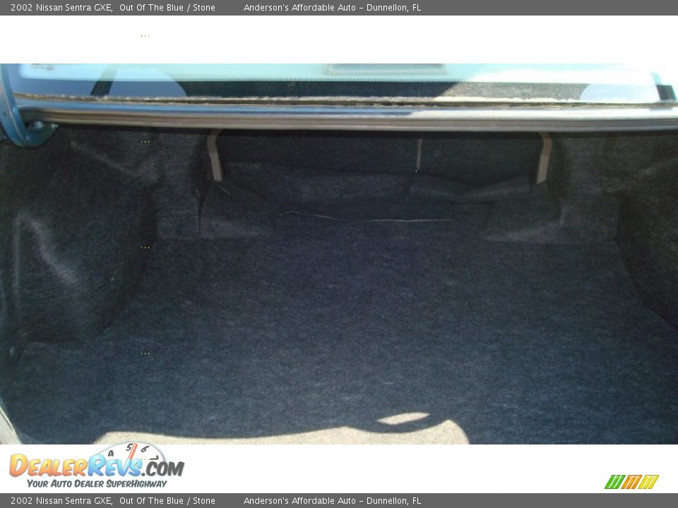 2002 Nissan Sentra GXE Out Of The Blue / Stone Photo #15
