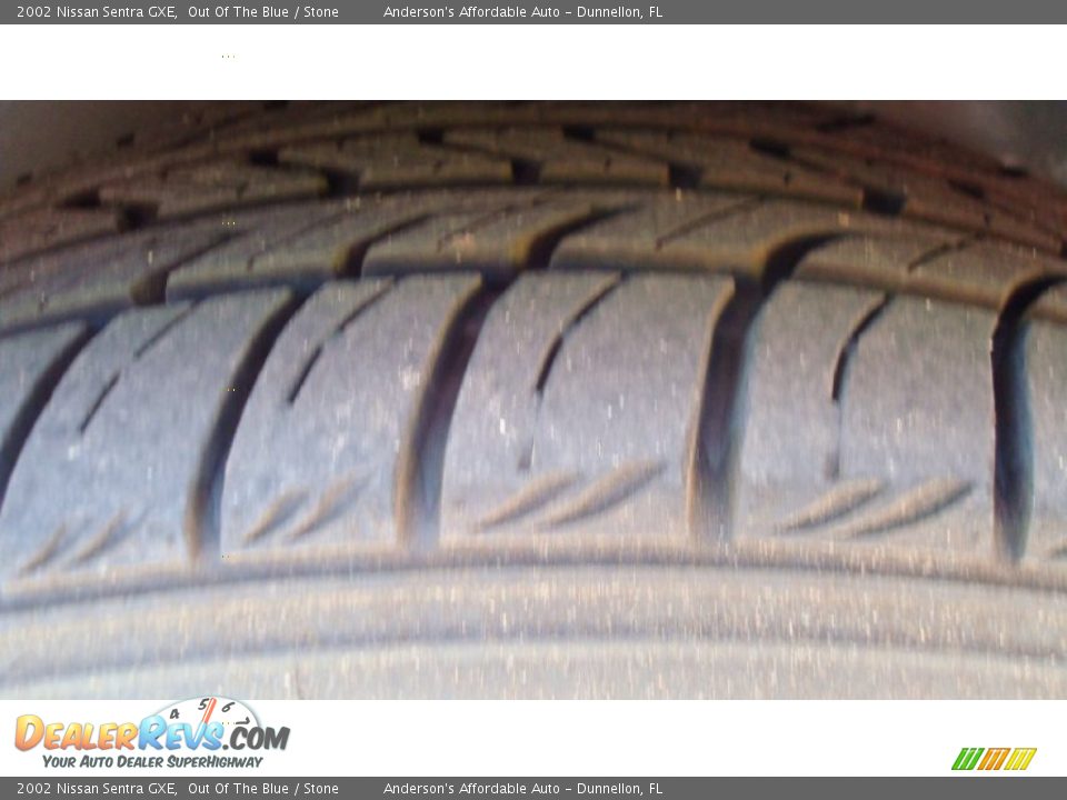 2002 Nissan Sentra GXE Out Of The Blue / Stone Photo #17