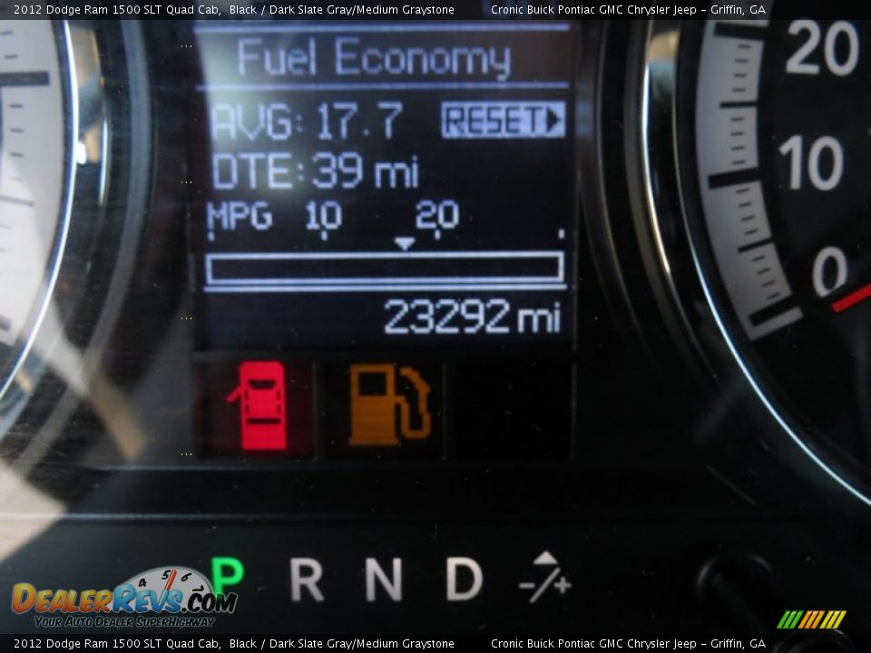 2012 Dodge Ram 1500 SLT Quad Cab Black / Dark Slate Gray/Medium Graystone Photo #22