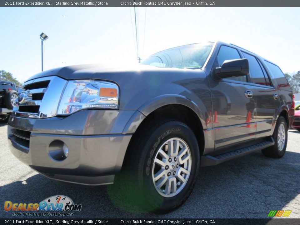 2011 Ford Expedition XLT Sterling Grey Metallic / Stone Photo #3