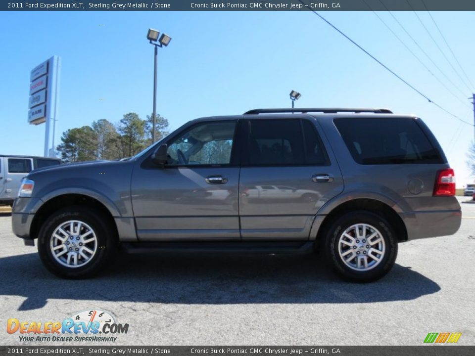 2011 Ford Expedition XLT Sterling Grey Metallic / Stone Photo #4