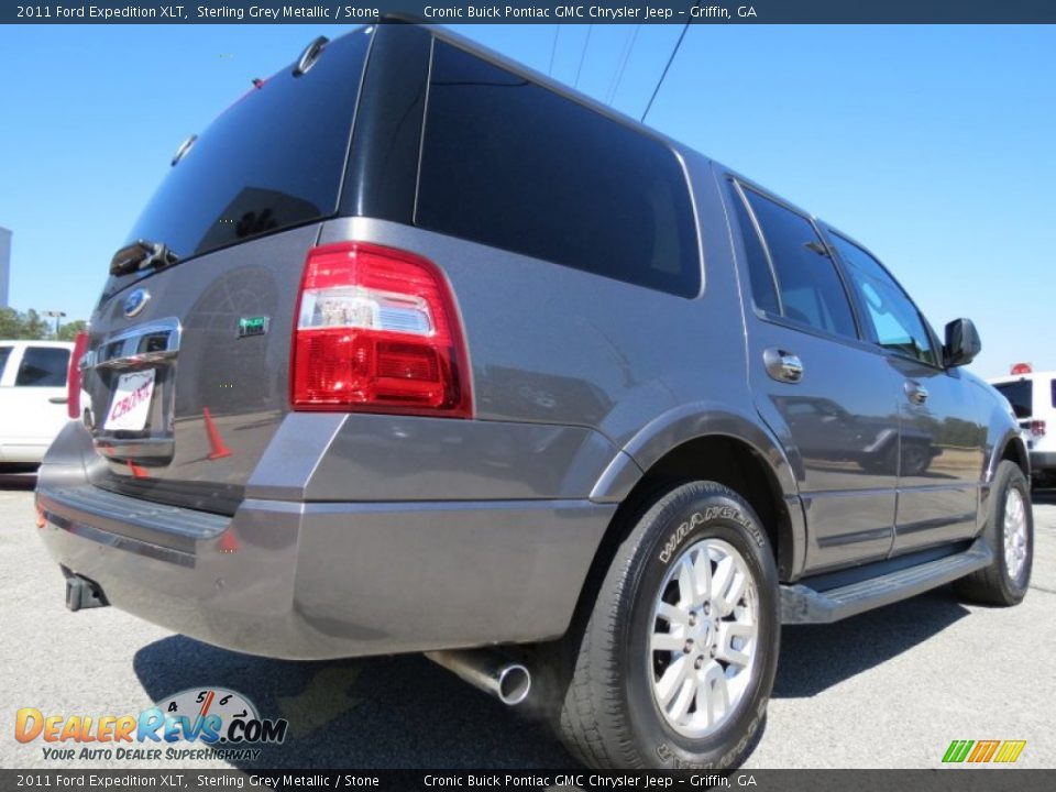 2011 Ford Expedition XLT Sterling Grey Metallic / Stone Photo #7