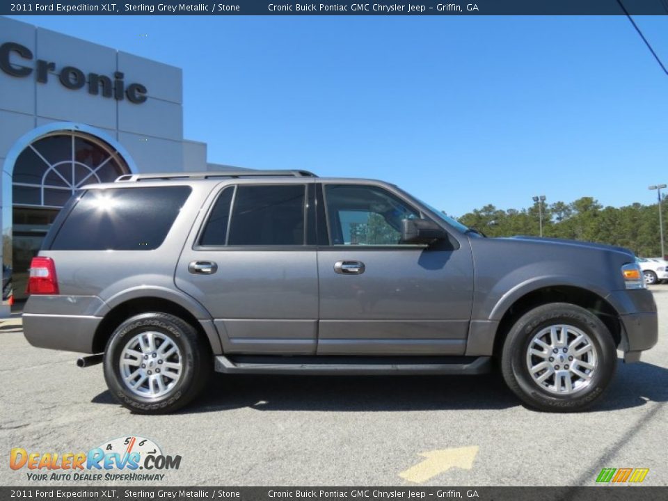 2011 Ford Expedition XLT Sterling Grey Metallic / Stone Photo #8