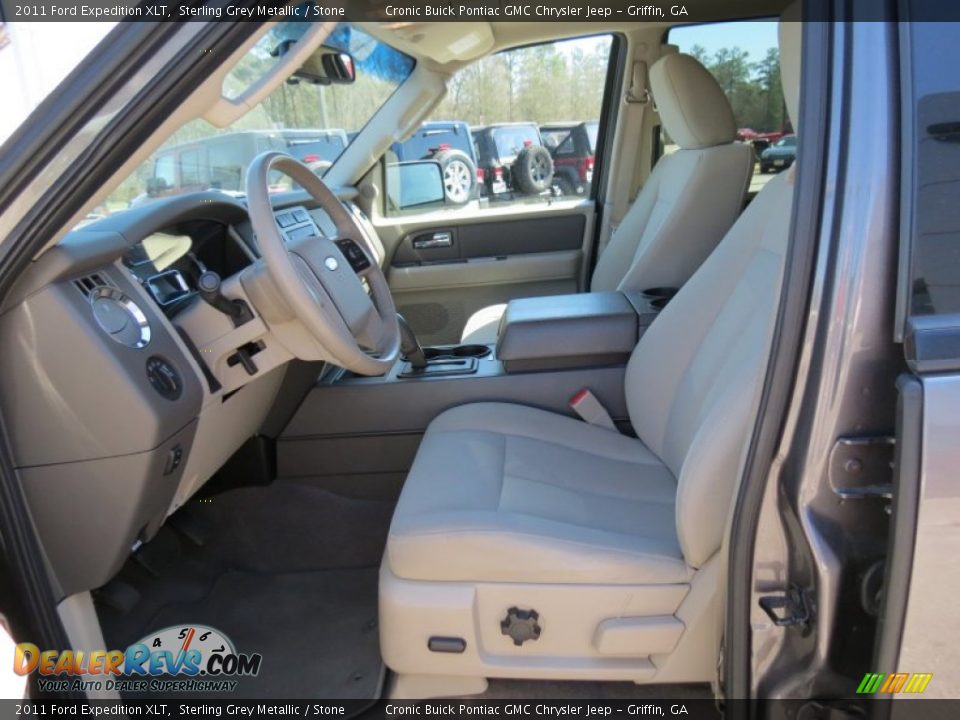 2011 Ford Expedition XLT Sterling Grey Metallic / Stone Photo #10