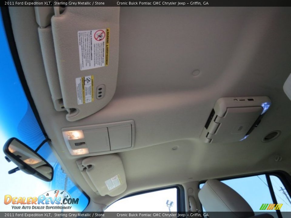 2011 Ford Expedition XLT Sterling Grey Metallic / Stone Photo #12