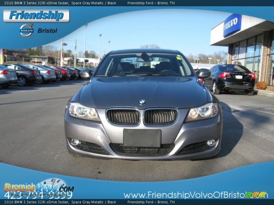 2010 BMW 3 Series 328i xDrive Sedan Space Gray Metallic / Black Photo #5