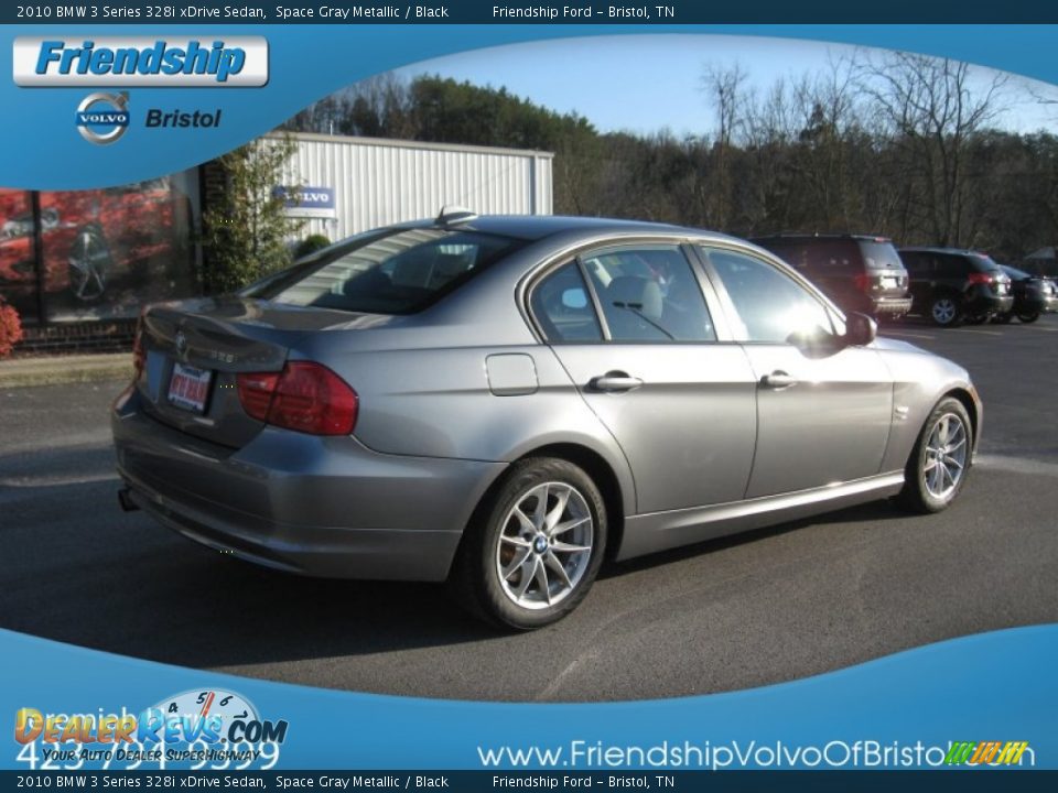 2010 BMW 3 Series 328i xDrive Sedan Space Gray Metallic / Black Photo #8