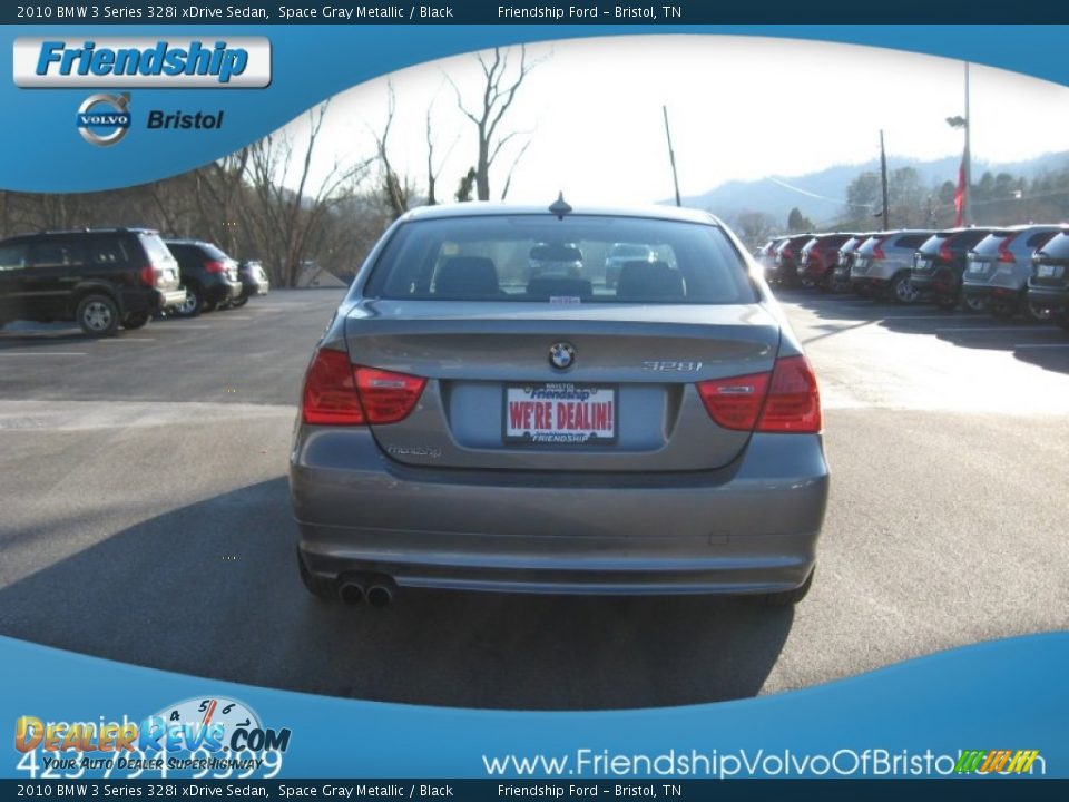 2010 BMW 3 Series 328i xDrive Sedan Space Gray Metallic / Black Photo #9