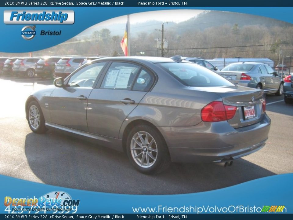 2010 BMW 3 Series 328i xDrive Sedan Space Gray Metallic / Black Photo #10