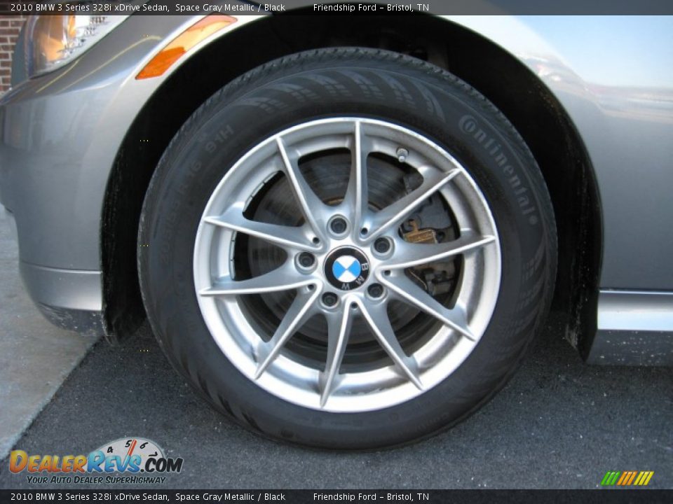 2010 BMW 3 Series 328i xDrive Sedan Space Gray Metallic / Black Photo #12