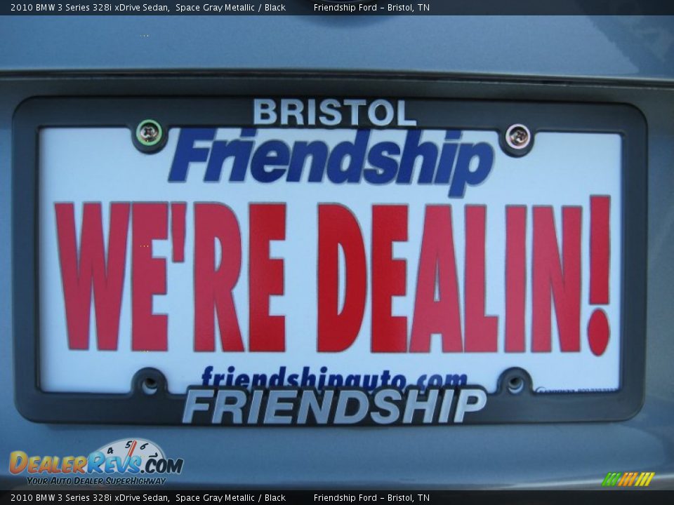 2010 BMW 3 Series 328i xDrive Sedan Space Gray Metallic / Black Photo #14