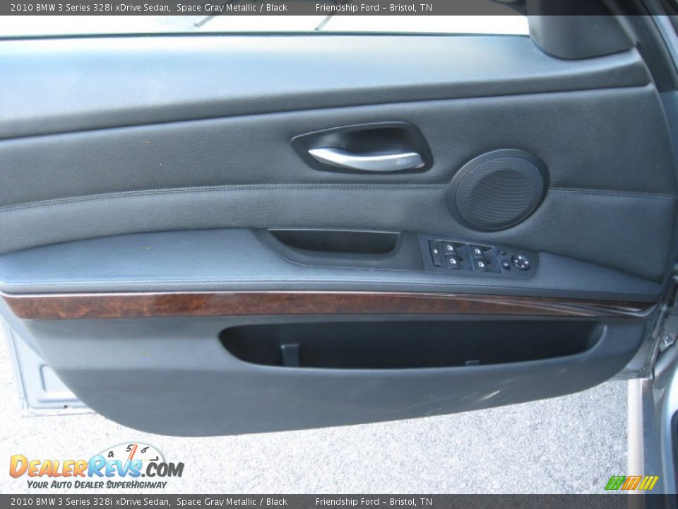 2010 BMW 3 Series 328i xDrive Sedan Space Gray Metallic / Black Photo #17
