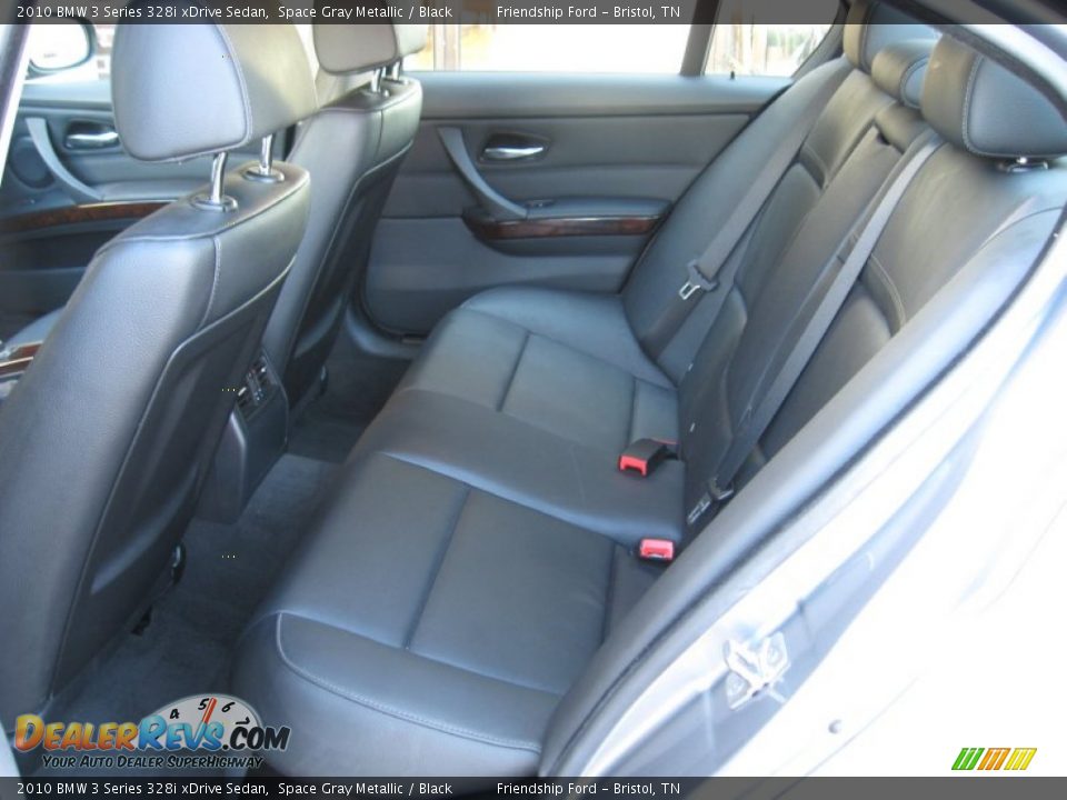 2010 BMW 3 Series 328i xDrive Sedan Space Gray Metallic / Black Photo #18