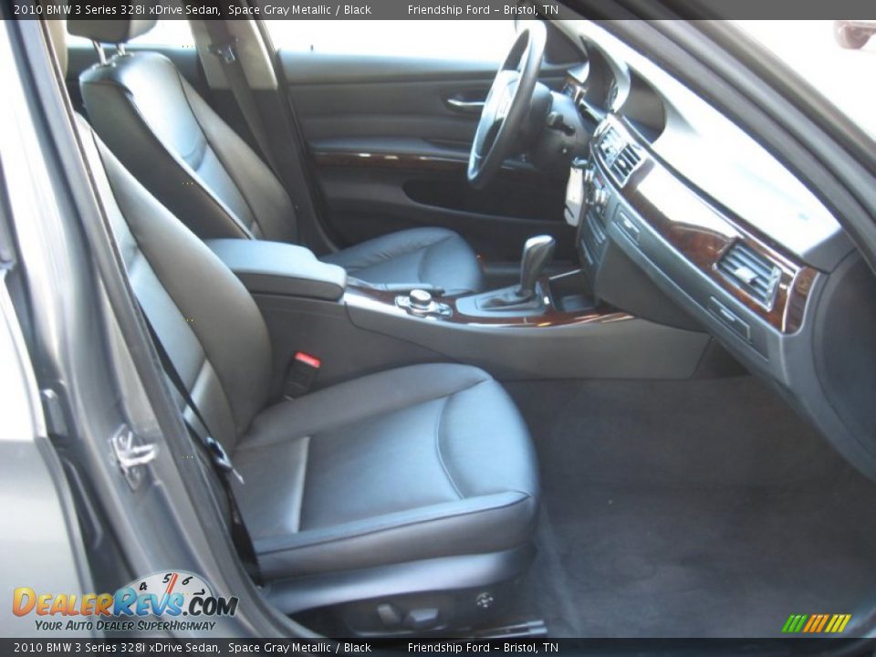 2010 BMW 3 Series 328i xDrive Sedan Space Gray Metallic / Black Photo #21
