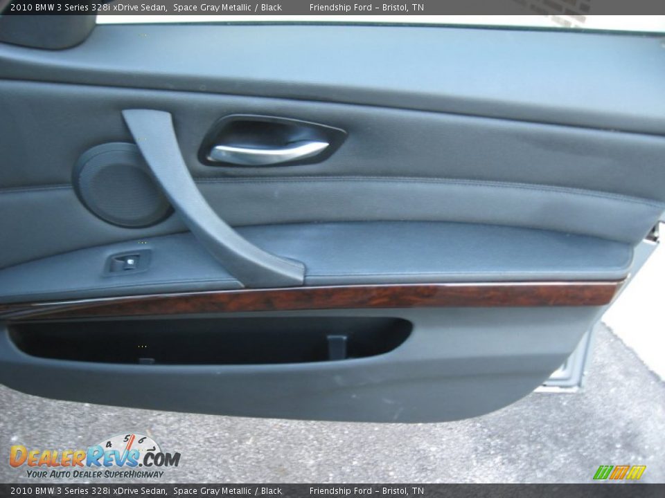 2010 BMW 3 Series 328i xDrive Sedan Space Gray Metallic / Black Photo #23