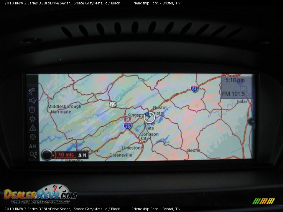 2010 BMW 3 Series 328i xDrive Sedan Space Gray Metallic / Black Photo #26