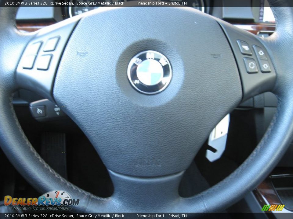 2010 BMW 3 Series 328i xDrive Sedan Space Gray Metallic / Black Photo #31