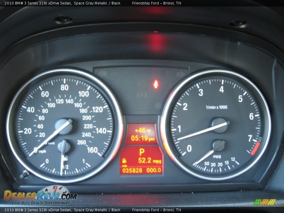 2010 BMW 3 Series 328i xDrive Sedan Space Gray Metallic / Black Photo #32