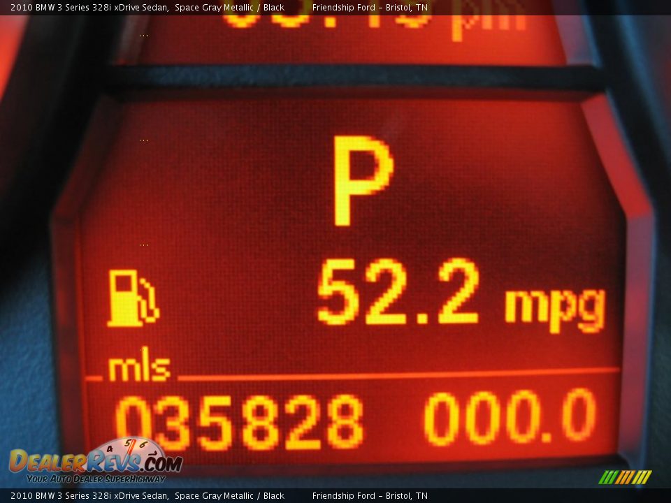 2010 BMW 3 Series 328i xDrive Sedan Space Gray Metallic / Black Photo #33