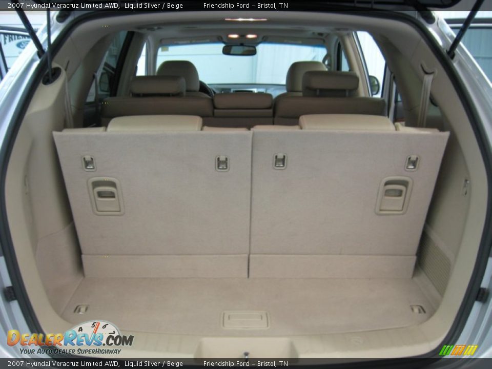 2007 Hyundai Veracruz Limited AWD Liquid Silver / Beige Photo #7