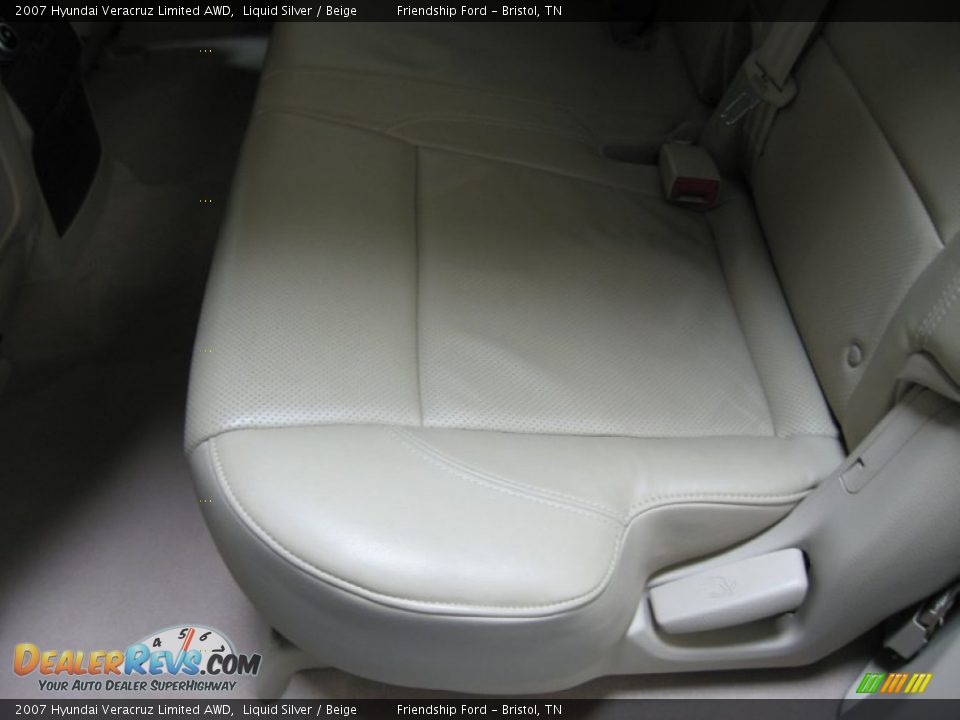 2007 Hyundai Veracruz Limited AWD Liquid Silver / Beige Photo #14