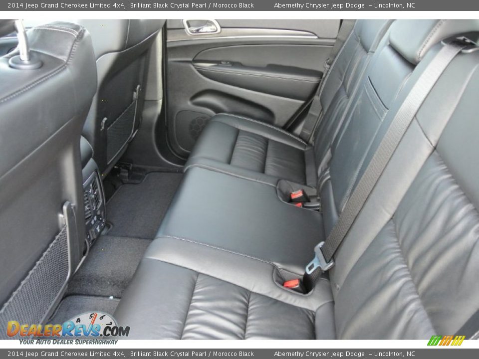 Rear Seat of 2014 Jeep Grand Cherokee Limited 4x4 Photo #19