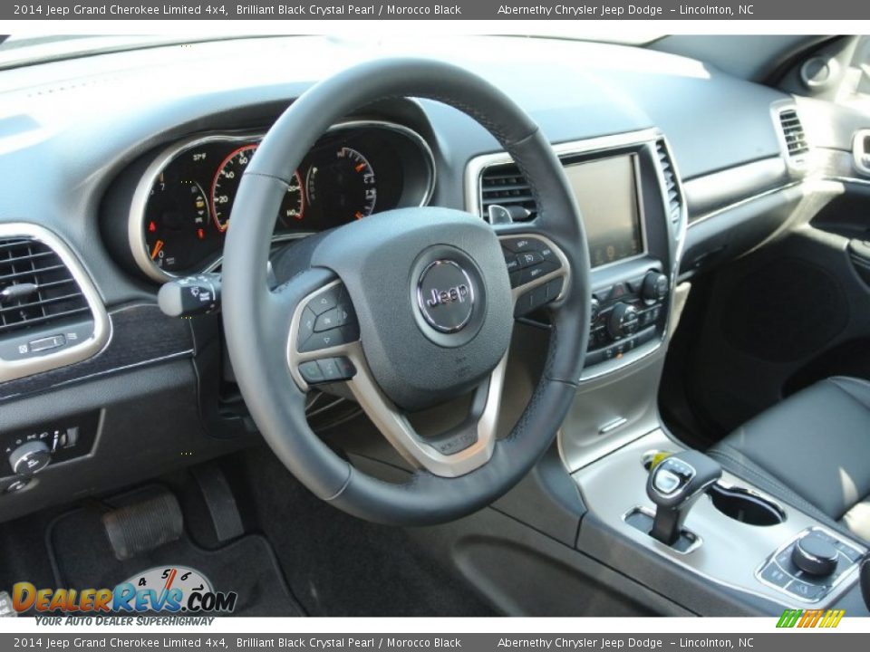 Dashboard of 2014 Jeep Grand Cherokee Limited 4x4 Photo #26