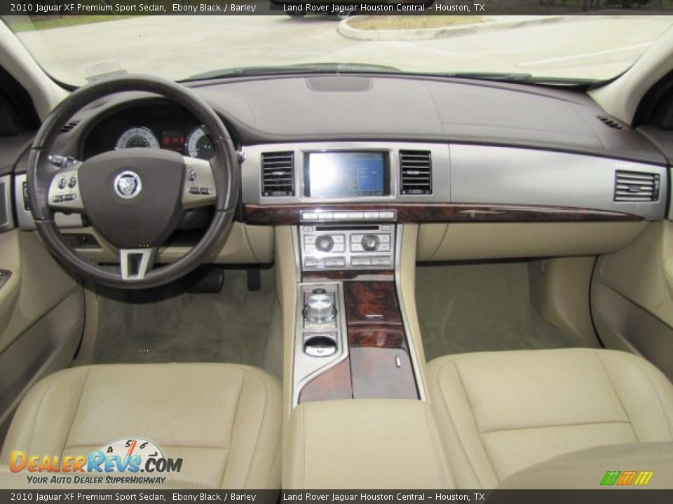 Dashboard of 2010 Jaguar XF Premium Sport Sedan Photo #3