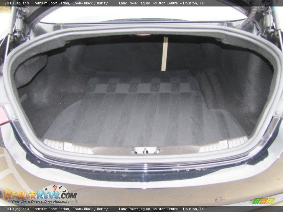 2010 Jaguar XF Premium Sport Sedan Ebony Black / Barley Photo #16
