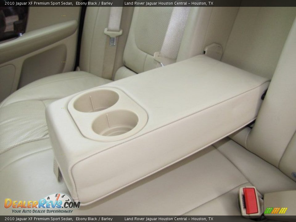 2010 Jaguar XF Premium Sport Sedan Ebony Black / Barley Photo #18