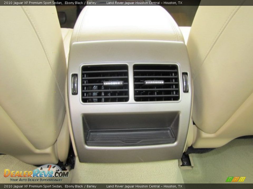 2010 Jaguar XF Premium Sport Sedan Ebony Black / Barley Photo #19
