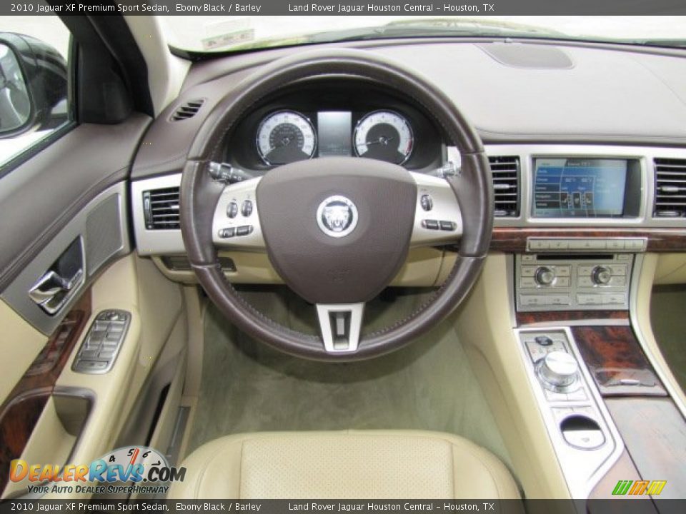 2010 Jaguar XF Premium Sport Sedan Steering Wheel Photo #20