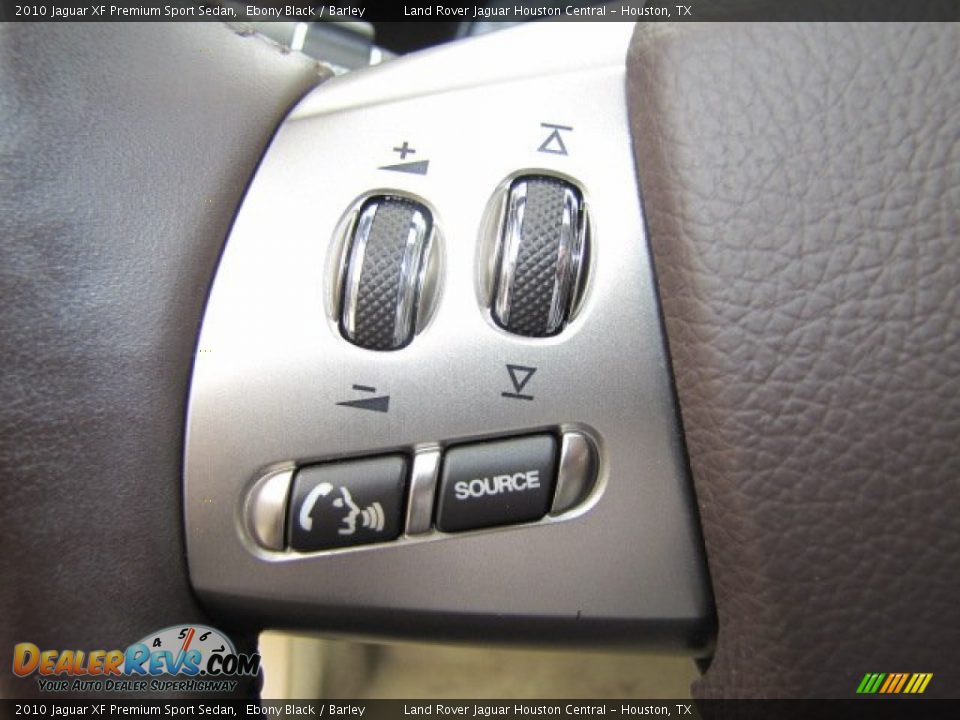 Controls of 2010 Jaguar XF Premium Sport Sedan Photo #27