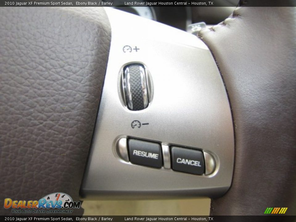 Controls of 2010 Jaguar XF Premium Sport Sedan Photo #28