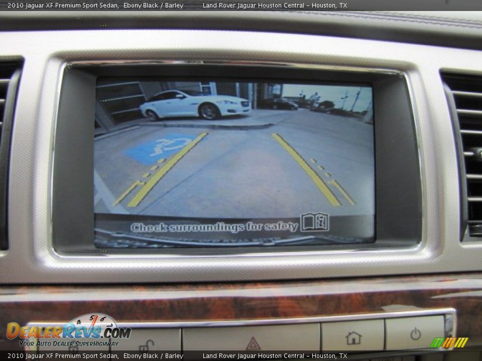 2010 Jaguar XF Premium Sport Sedan Ebony Black / Barley Photo #31